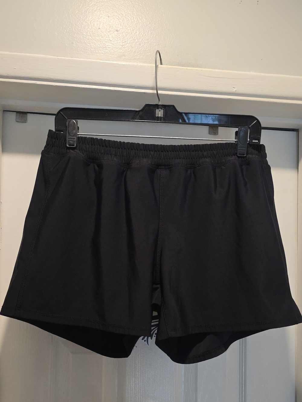 Black Men's Yoga Shorts